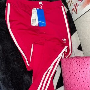 Skinny Adidas tracksuit pants